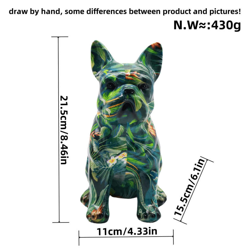 Artistically Designed Bulldog Figure | High & Bury