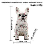 Artistically Designed Bulldog Figure | High & Bury