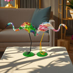 Artistically Designed Flamingo Sculpture | High & Bury