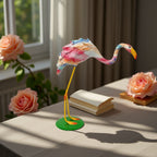 Artistically Designed Flamingo Sculpture | High & Bury