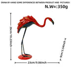 Artistically Designed Flamingo Sculpture | High & Bury