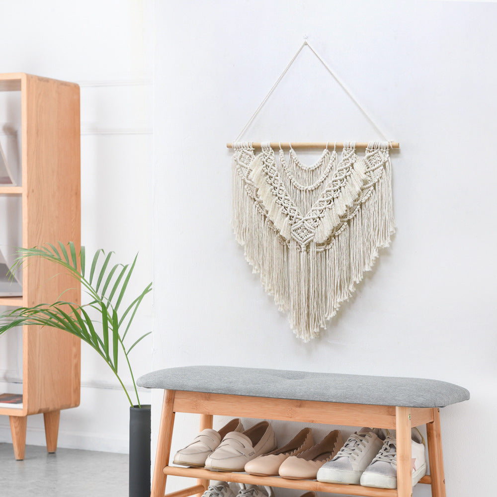 Artistically Designed Macrame Wall Hanging | High & Bury