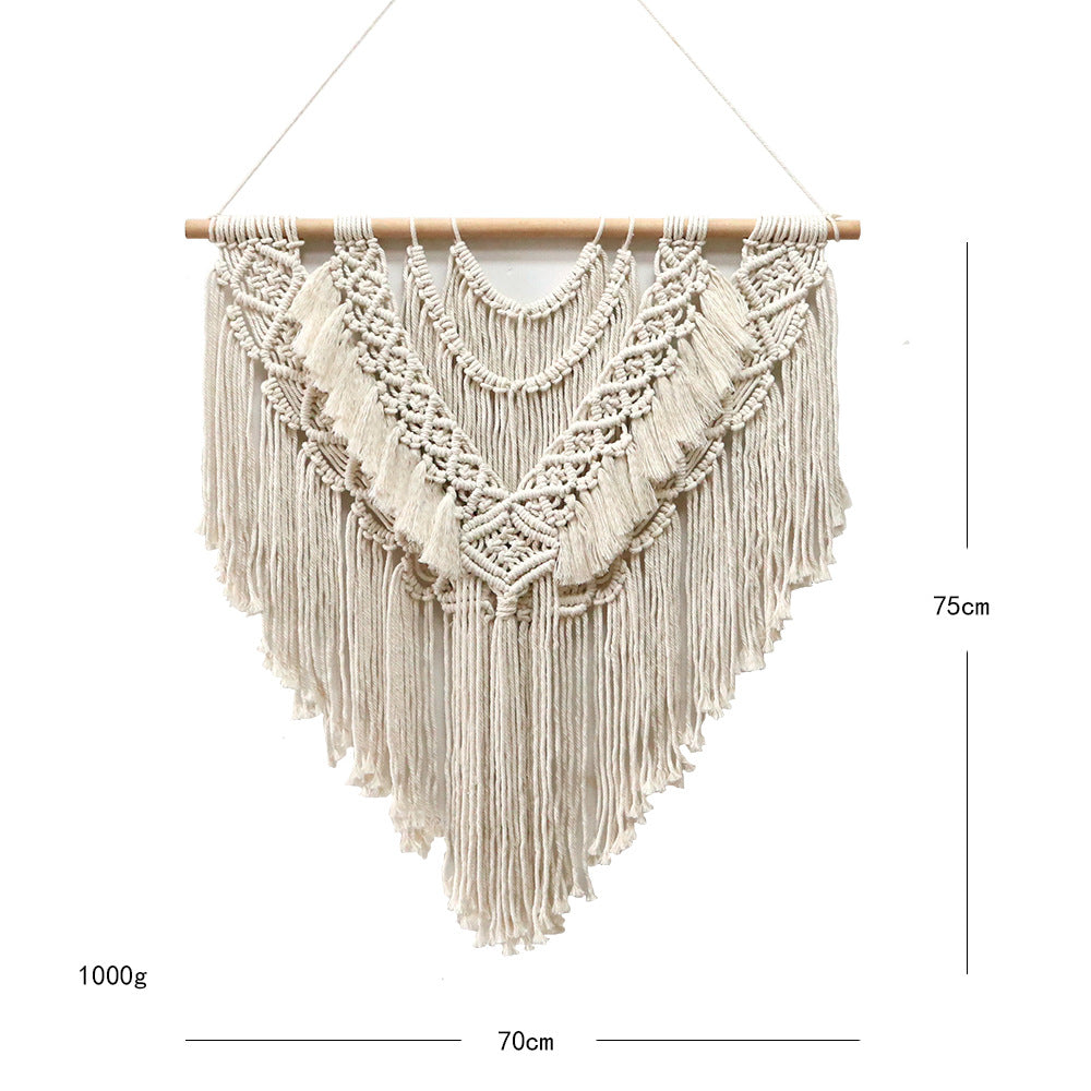 Artistically Designed Macrame Wall Hanging | High & Bury