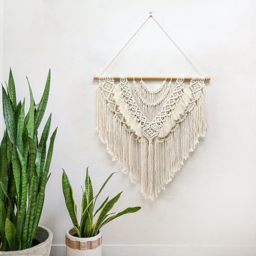 Artistically Designed Macrame Wall Hanging | High & Bury