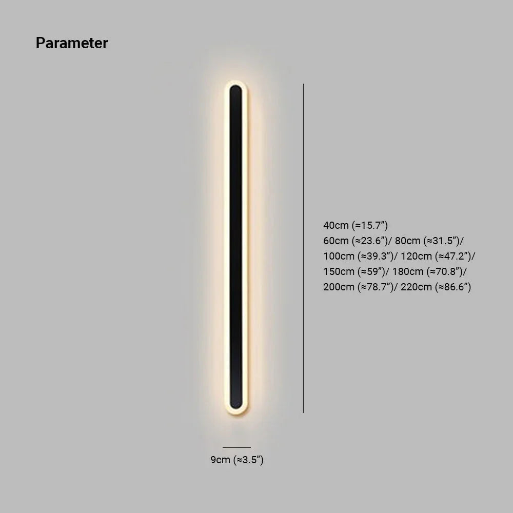 Ashcrest Linear Outdoor Wall Lamp