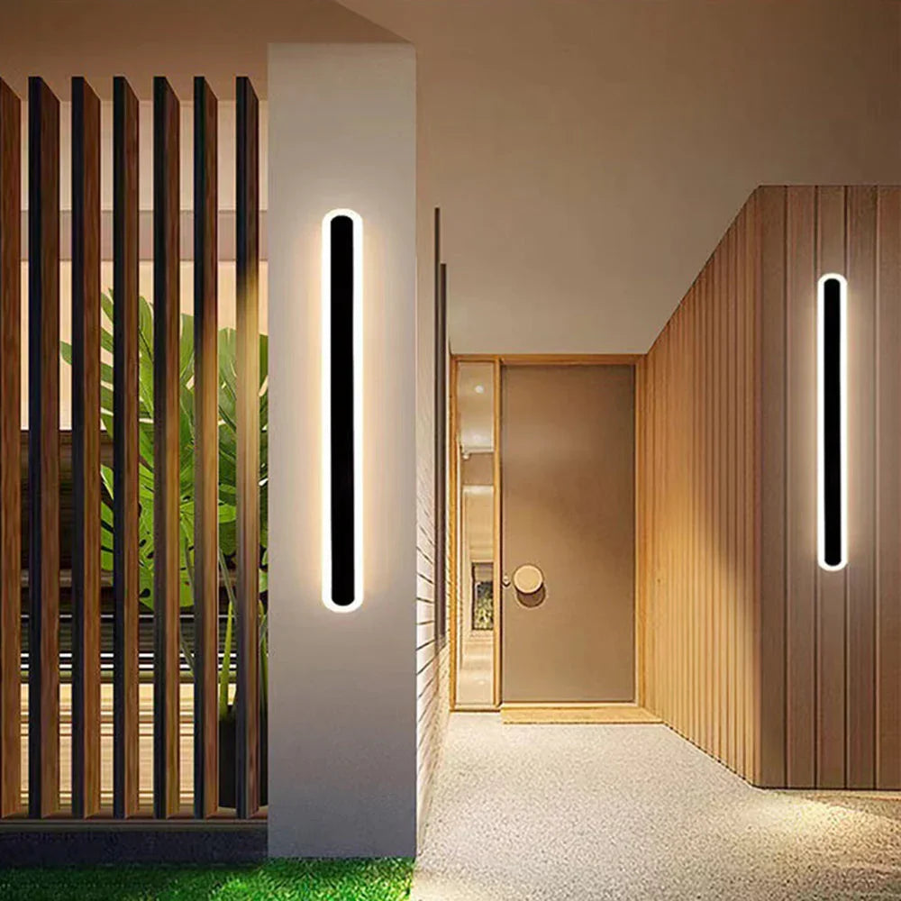Ashcrest Linear Outdoor Wall Lamp