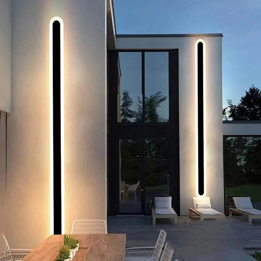 Ashcrest Linear Outdoor Wall Lamp