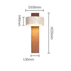 Ashhollow Travertine Wall Lamp