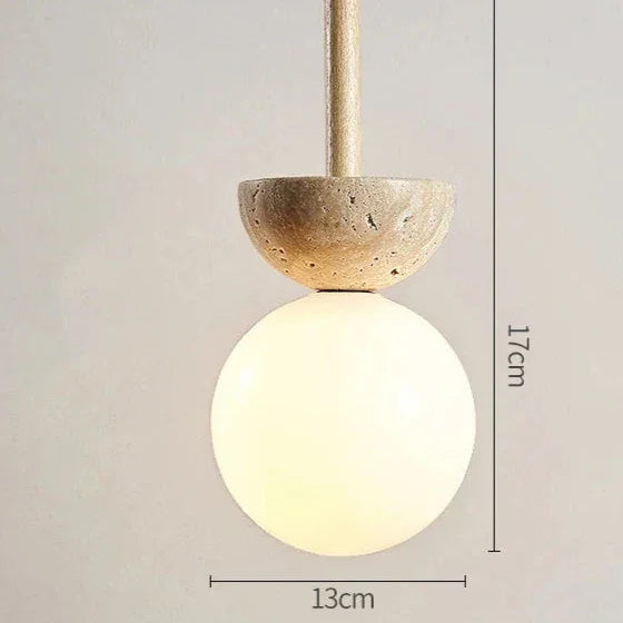 Ashmona Travertine Pendant Lamp