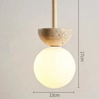 Ashmona Travertine Pendant Lamp