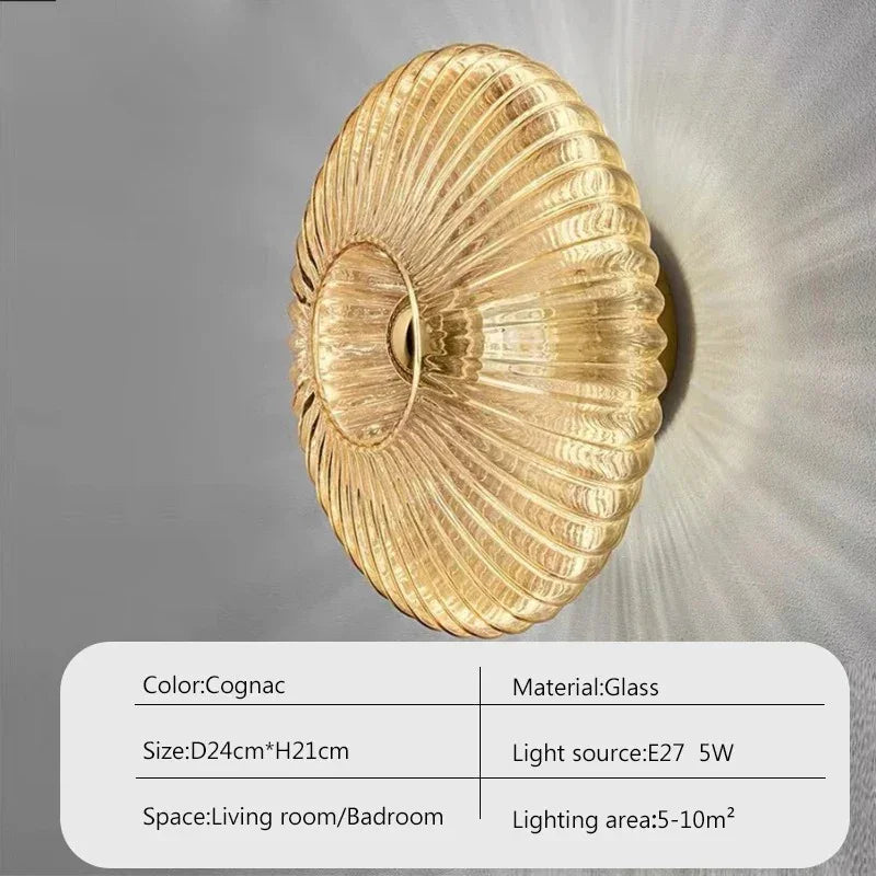 Ashstarno Wall Lamp - Glass