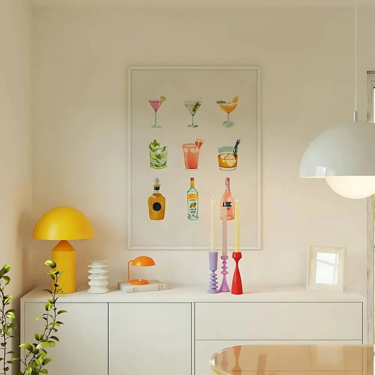 Ashthorpe to Cocktails Wall Prints