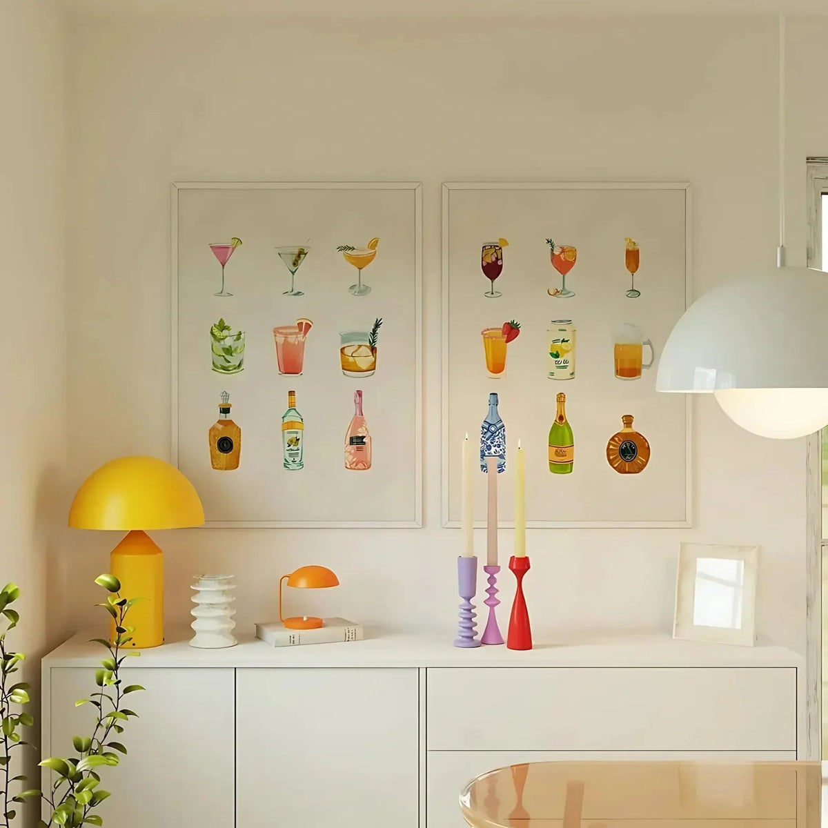 Ashthorpe to Cocktails Wall Prints