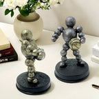 Athletic Figure Silver Bronze | High & Bury