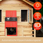 Automatic Chicken Coop Door with Light Sensor, 35 x 24 x 3.7 cm, view 2