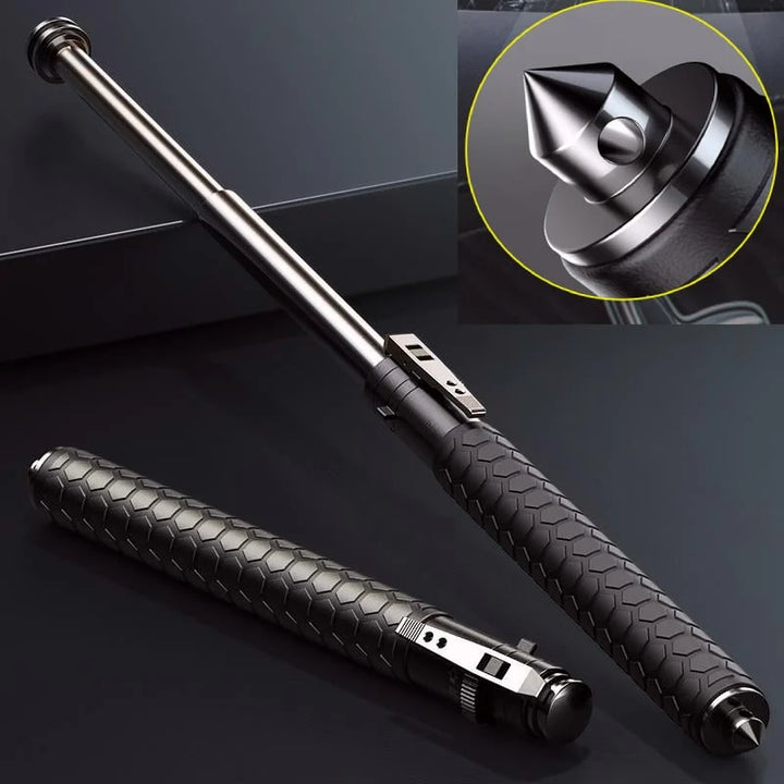 Automatic Hiking Walking Stick with LED Light, Alloy Steel, view 10