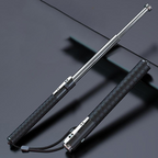 Automatically Extendable Steel Baton with Button and Safety Lock, view 2