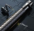 Automatically Extendable Steel Baton with Button and Safety Lock, view 3