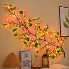Autumn Decorative LED Maple Leaf Wall Garland | High & Bury