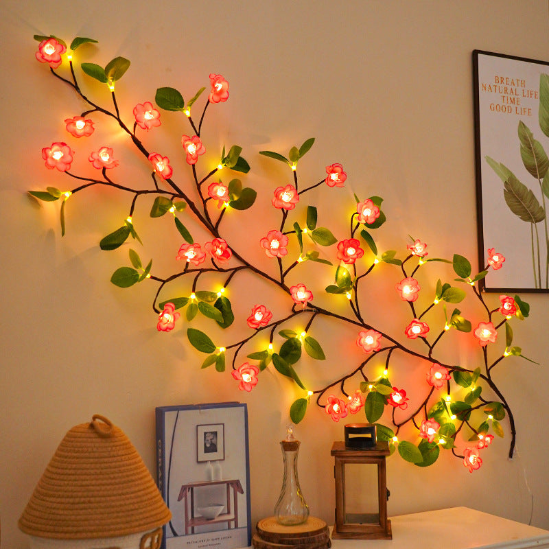 Autumn Decorative LED Maple Leaf Wall Garland | High & Bury