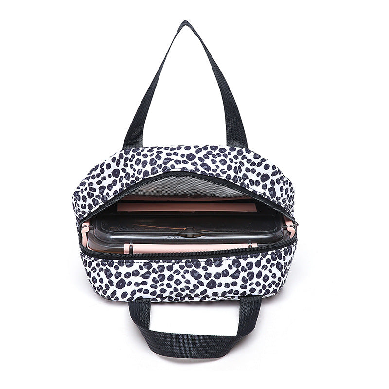Backpack Set with Cooler Bag and Pencil Case, Leopard Print, view 6