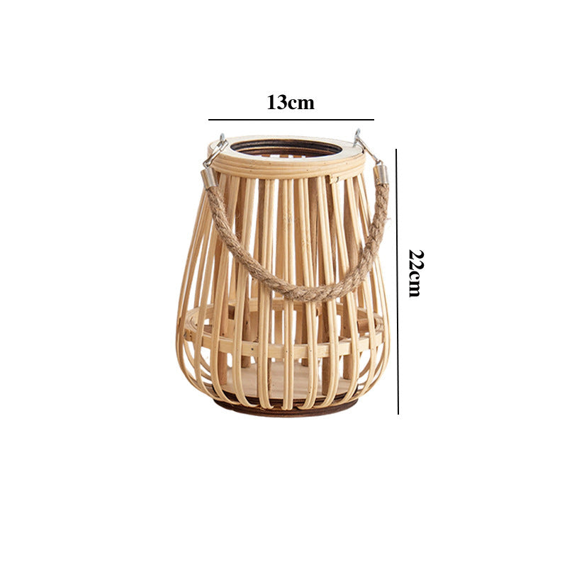 Bamboo Lantern Holder | High & Bury
