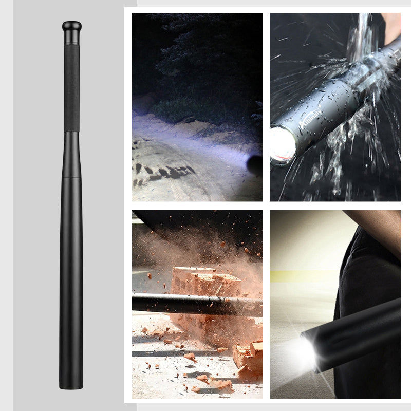 Baseball Bat-Shaped LED Torch, Aluminium Alloy, 3 Modes, 31/36/41/49 cm, view 10
