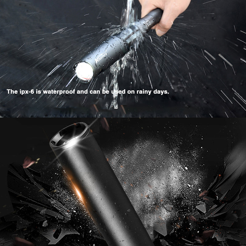 Baseball Bat-Shaped LED Torch, Aluminium Alloy, 3 Modes, 31/36/41/49 cm, view 5
