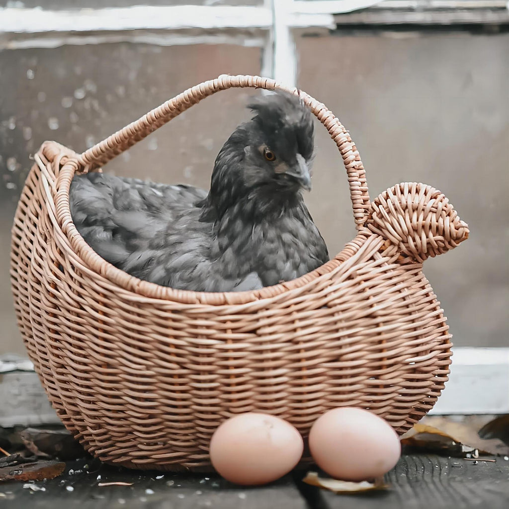Basket Bag Vintage 12 9 Inch | High & Bury