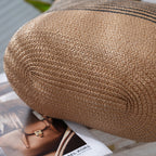 Basket Bag with Leather Handles | High & Bury
