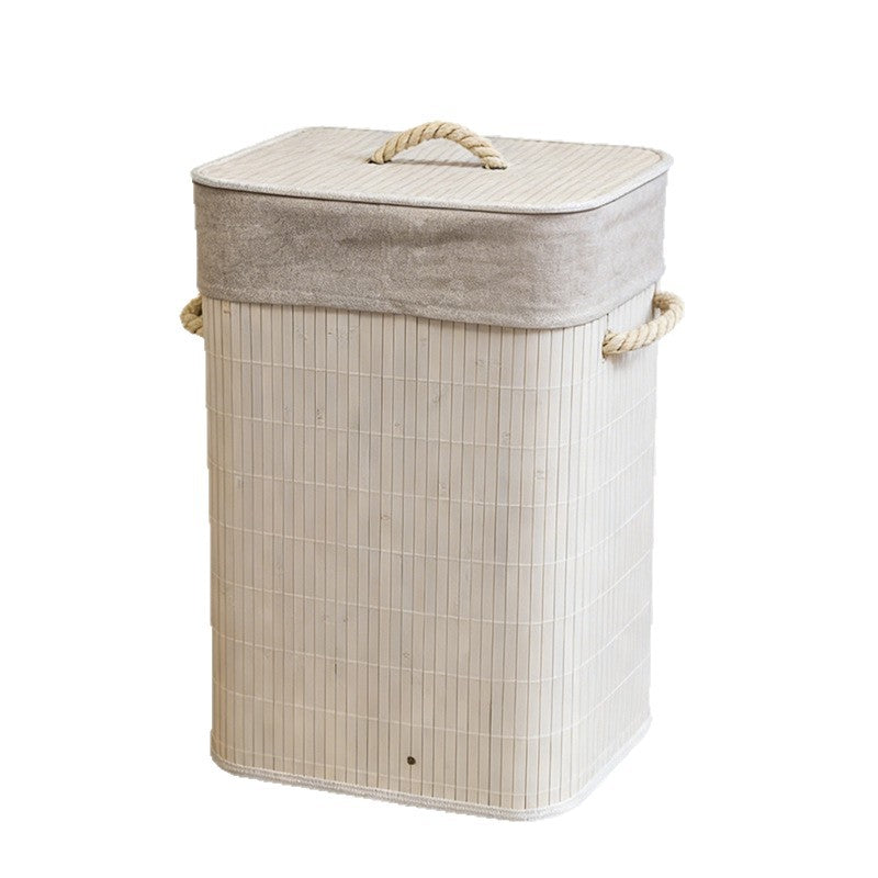 Basket for Stylish Storage Molded Plastic Handwoven | High & Bury