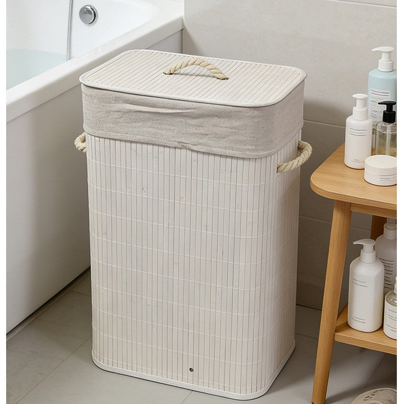 Basket for Stylish Storage Molded Plastic Handwoven | High & Bury