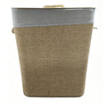 Basket for Stylish Storage Molded Plastic Handwoven | High & Bury