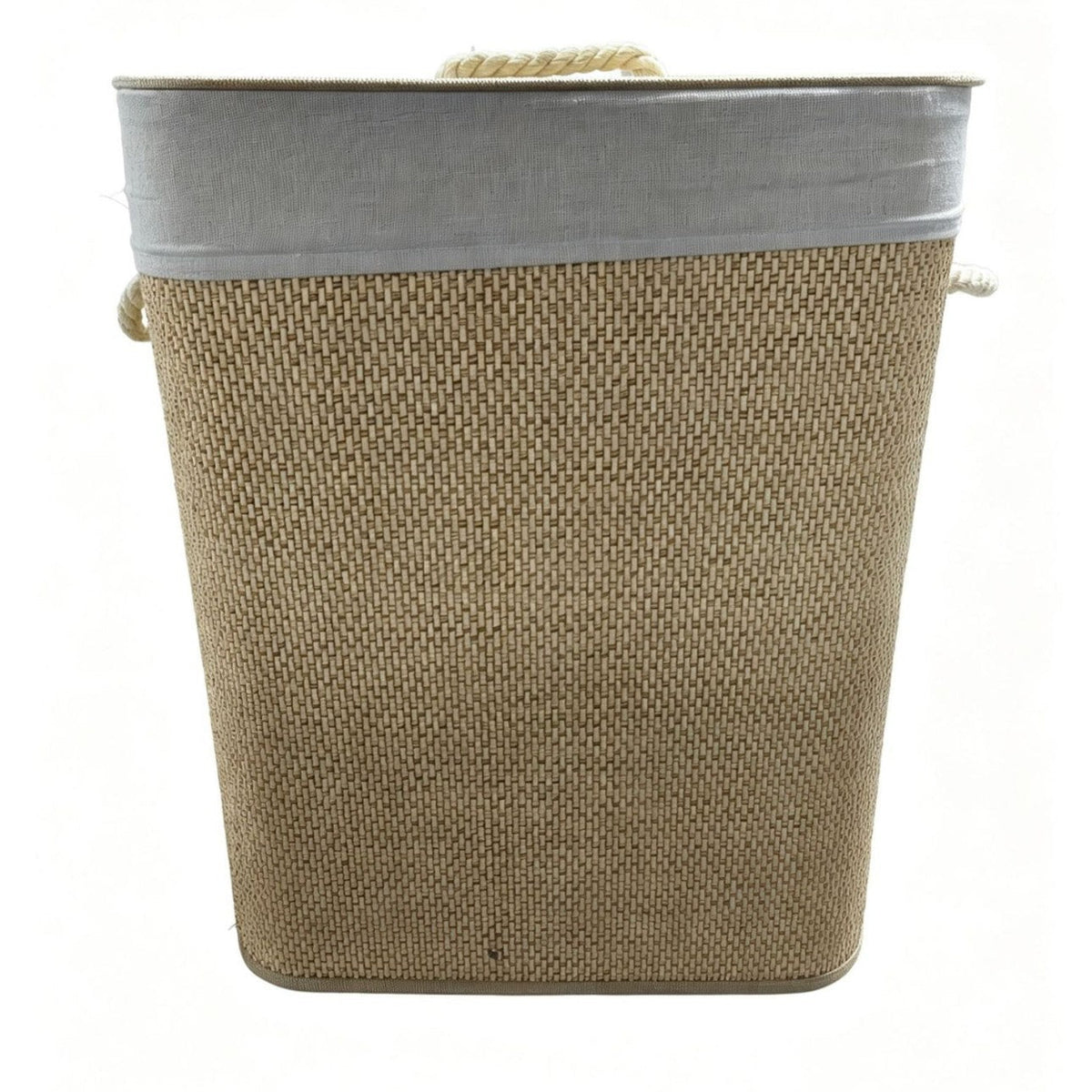Basket for Stylish Storage Molded Plastic Handwoven | High & Bury