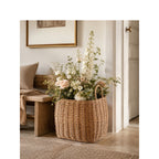 Basket for Stylish Storage Woven Natural Fiber | High & Bury