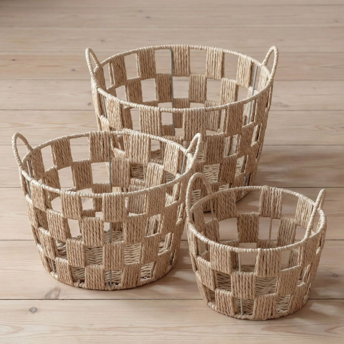 Basket Set with Handles | High & Bury