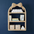 Basket Shelf with Bow Motif | High & Bury