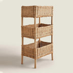 Basket Shelf with Practical Storage Space | High & Bury
