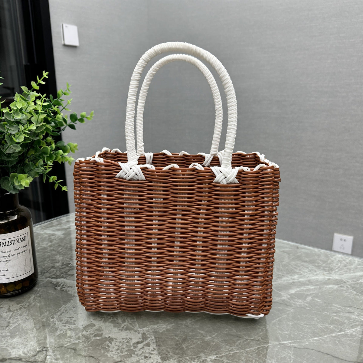 Basket Shopping Bag | High & Bury