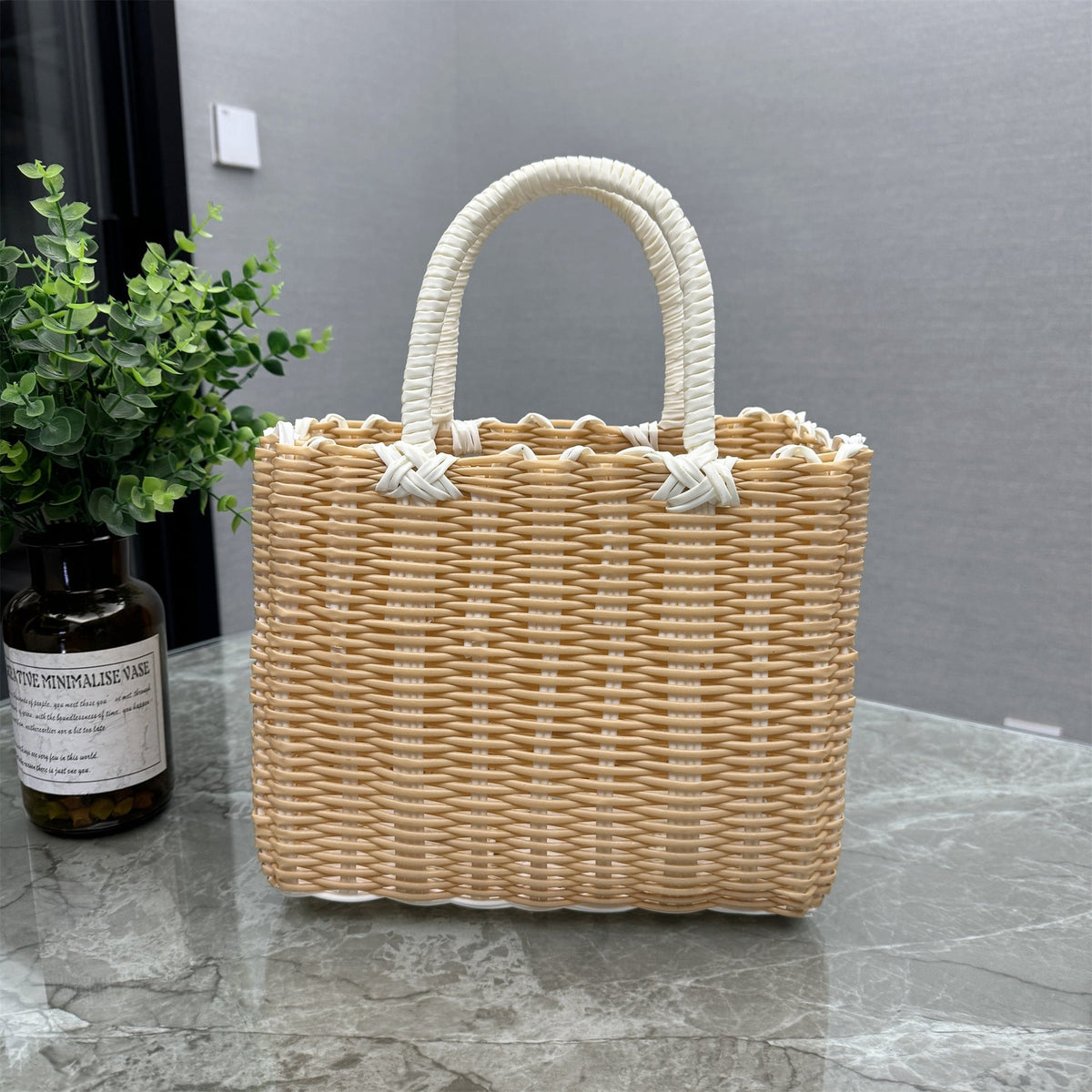 Basket Shopping Bag | High & Bury