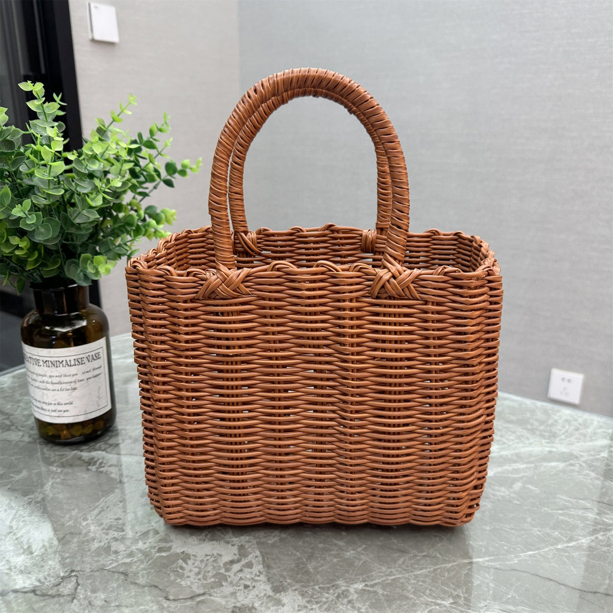 Basket Shopping Bag | High & Bury