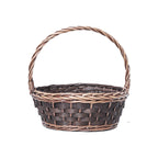 Basket Small Brown Distinctive Decorative Design | High & Bury