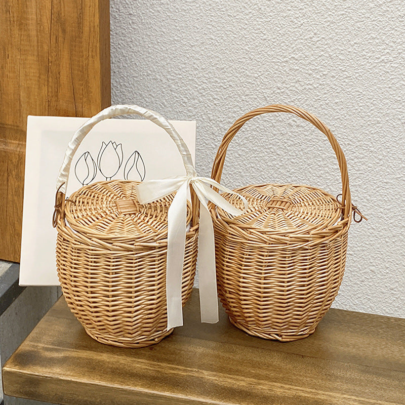 Basket Soft Textile Handwoven | High & Bury