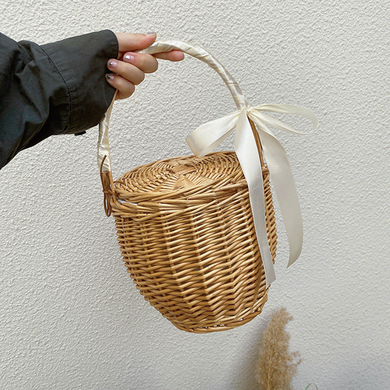 Basket Soft Textile Handwoven | High & Bury