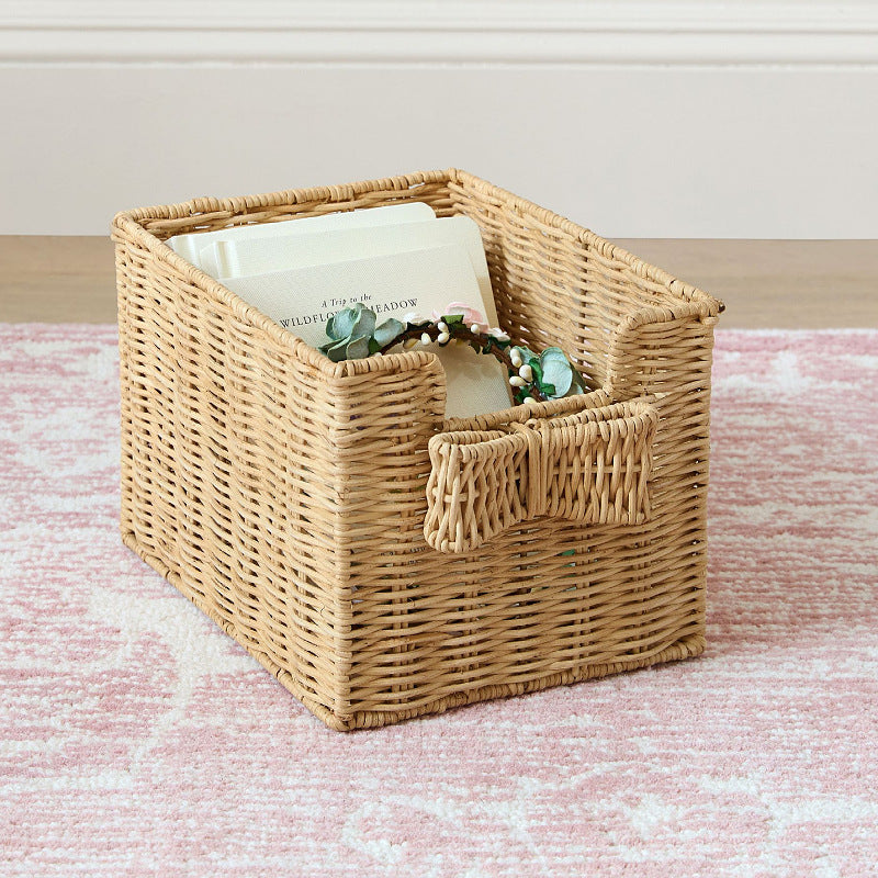 Basket with Bow Detail | High & Bury