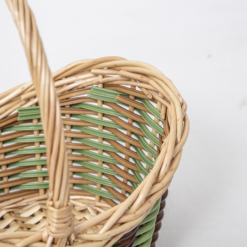 Basket with Ergonomic Carrying Handle | High & Bury