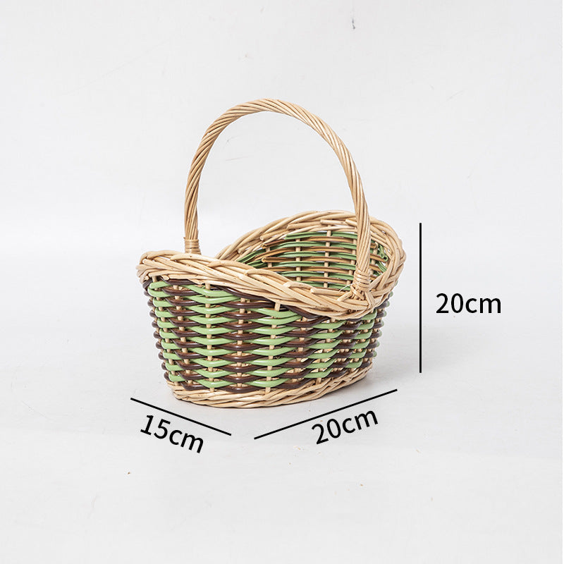 Basket with Ergonomic Carrying Handle | High & Bury