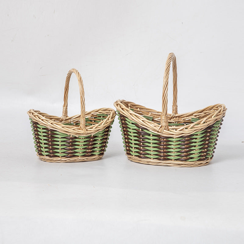 Basket with Ergonomic Carrying Handle | High & Bury