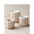 Basket with High-Quality Cotton Inner Bag | High & Bury