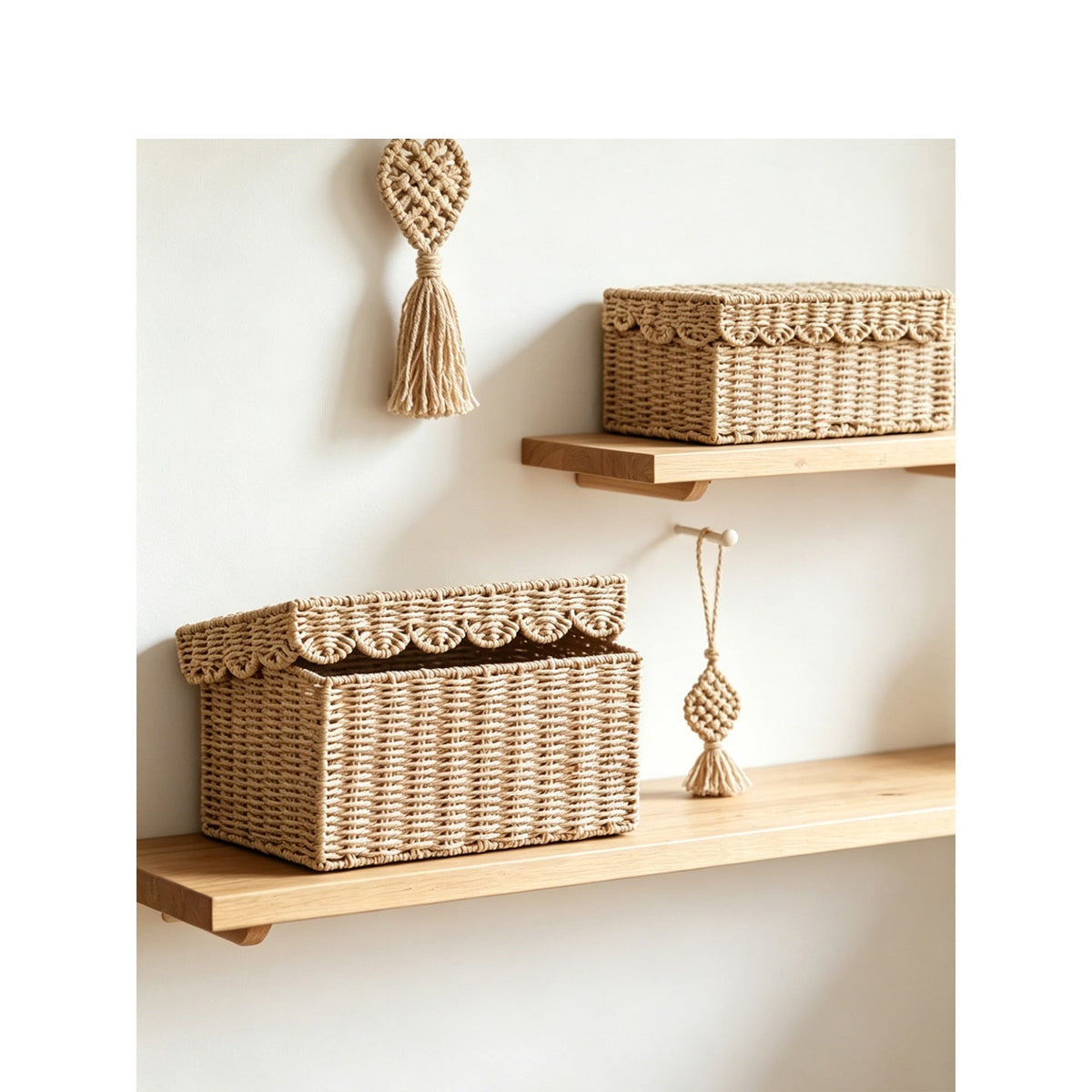 Basket with Lid | High & Bury